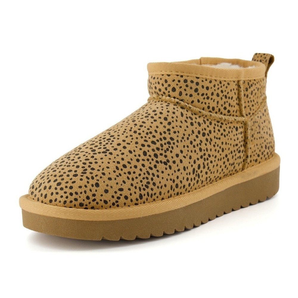 Cushionaire Hip Cozy Ankle Boots Cheetah Leopard Print Sz 8.5 NWT.Memory foam